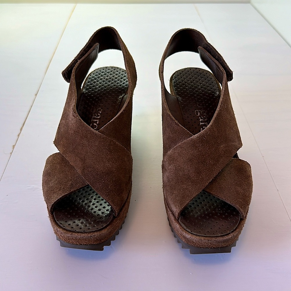 Pedro Garcia Federica Criss Cross Wedge